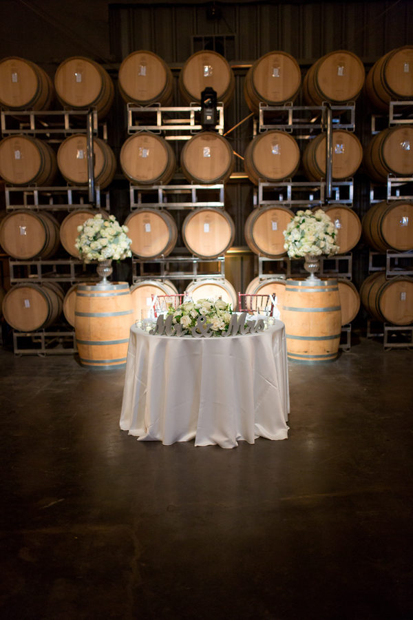 California vineyard wedding