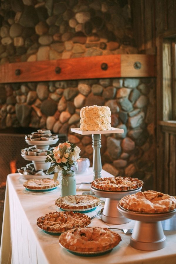 cozy rustic barn wedding