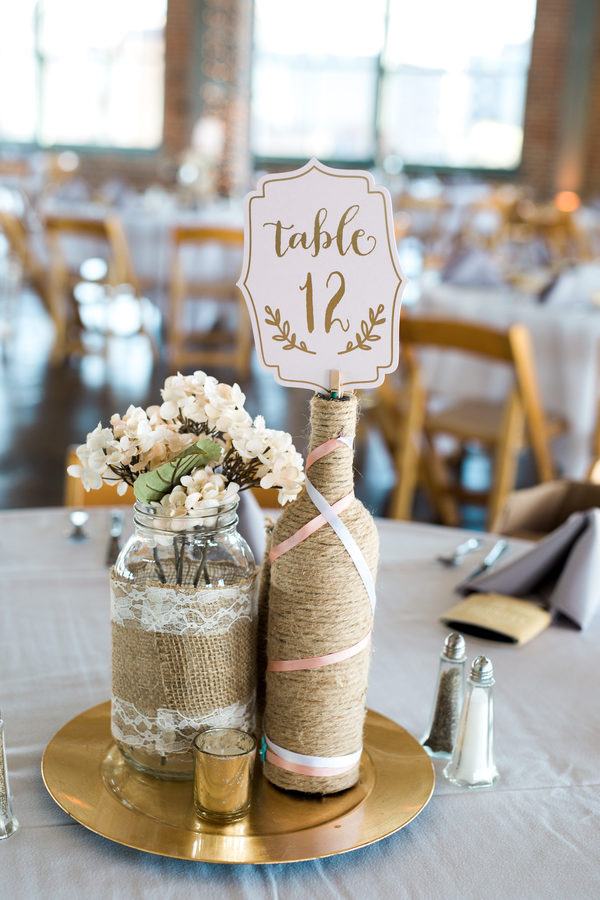 shabby chic Midwest wedding