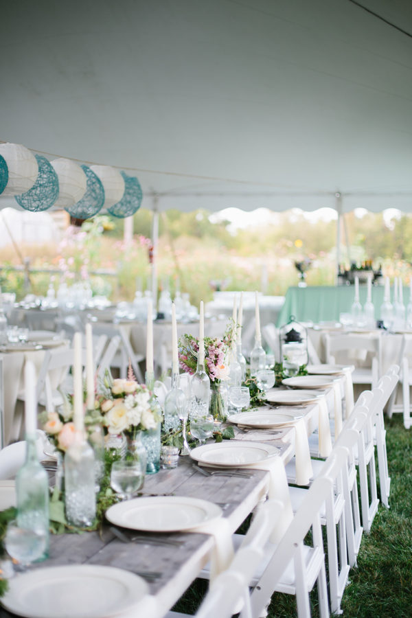 DIY outdoor farm wedding
