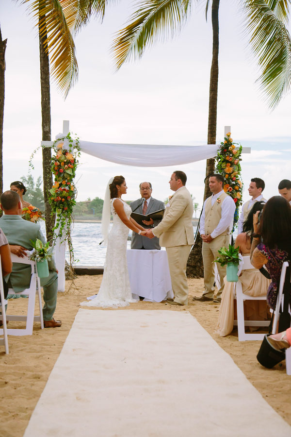 tropical paradise wedding