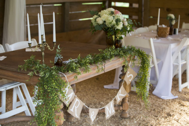 vintage barn wedding