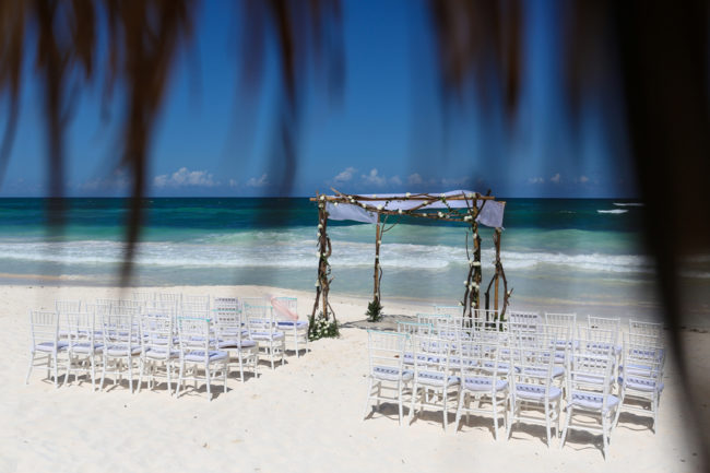 boho chic Tulum beach wedding