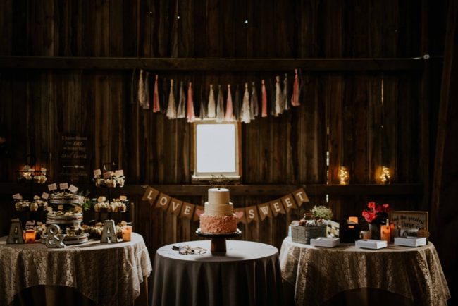 summer rustic barn wedding