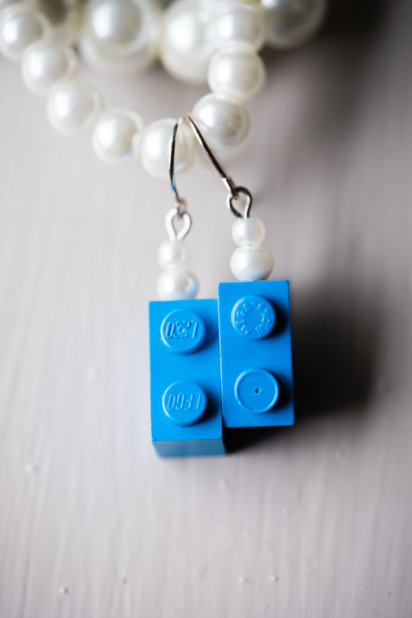 blue Lego wedding