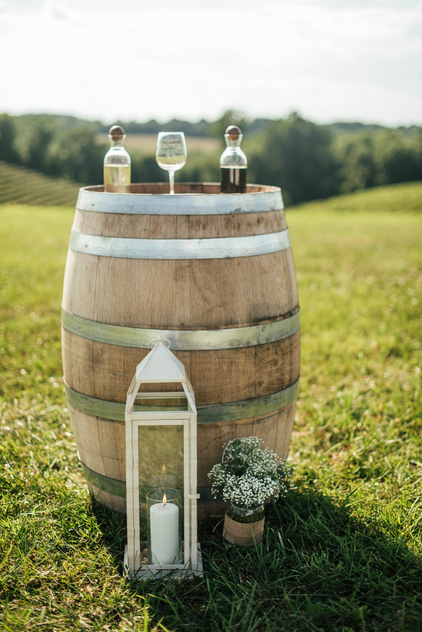 rustic winery wedding