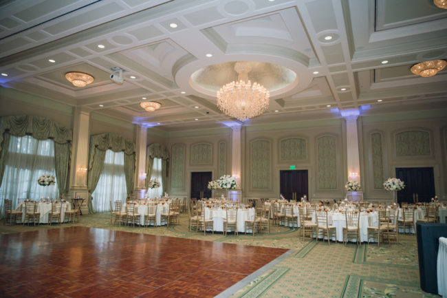 elegant ballroom wedding