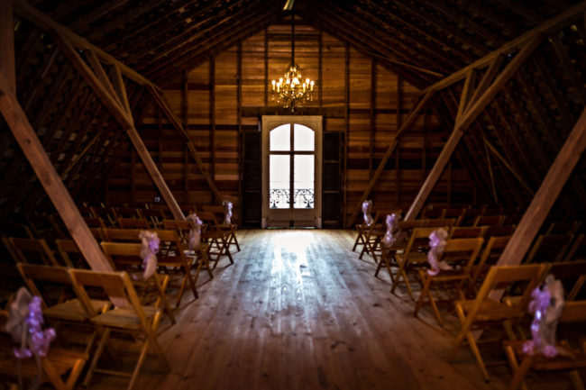 romantic Virginia barn wedding