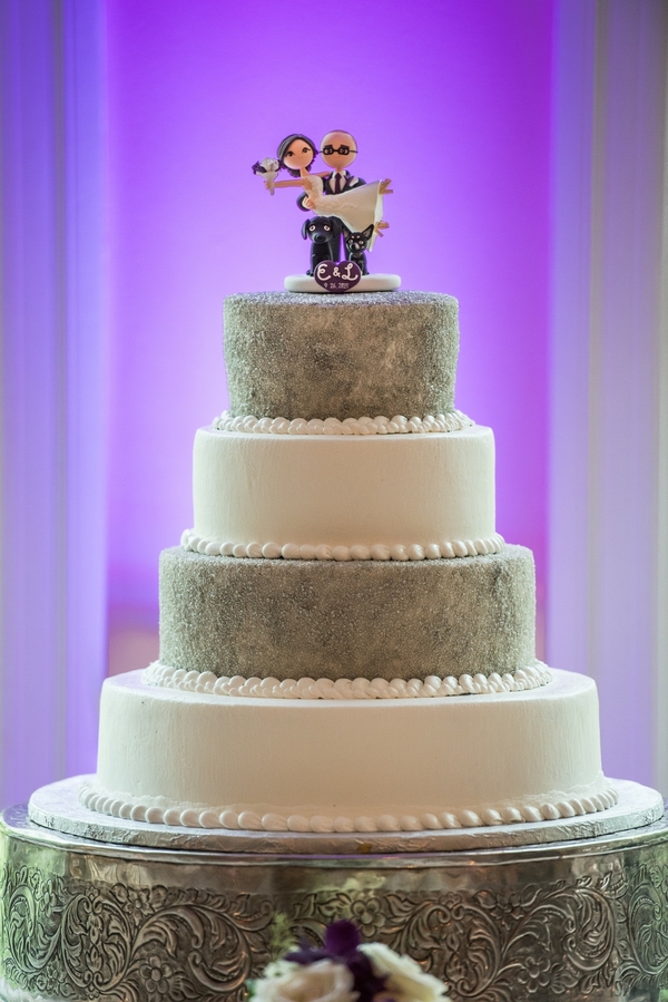 purple estate wedding