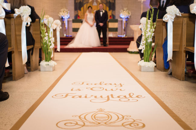 elegant Disney inspired wedding
