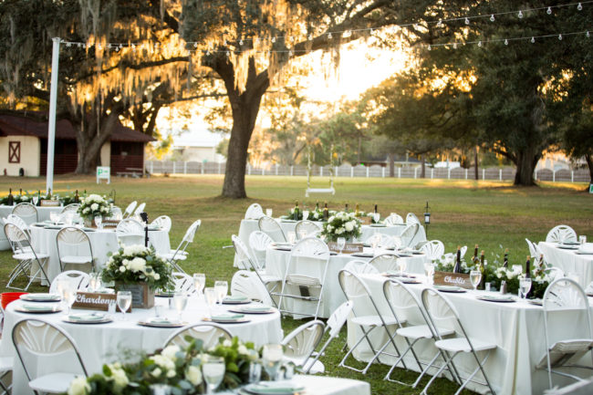 wine-inspired outdoor wedding