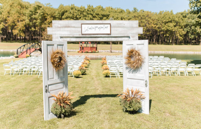 rustic farm wedding