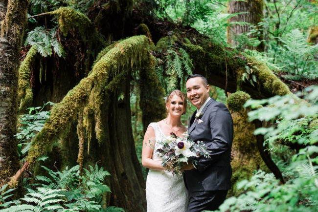mossy forest wedding