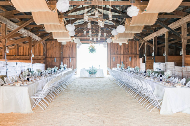 country barn wedding
