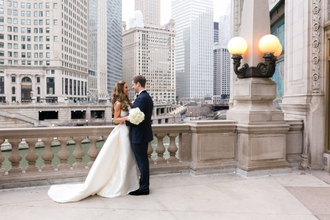 glamorous Chicago wedding