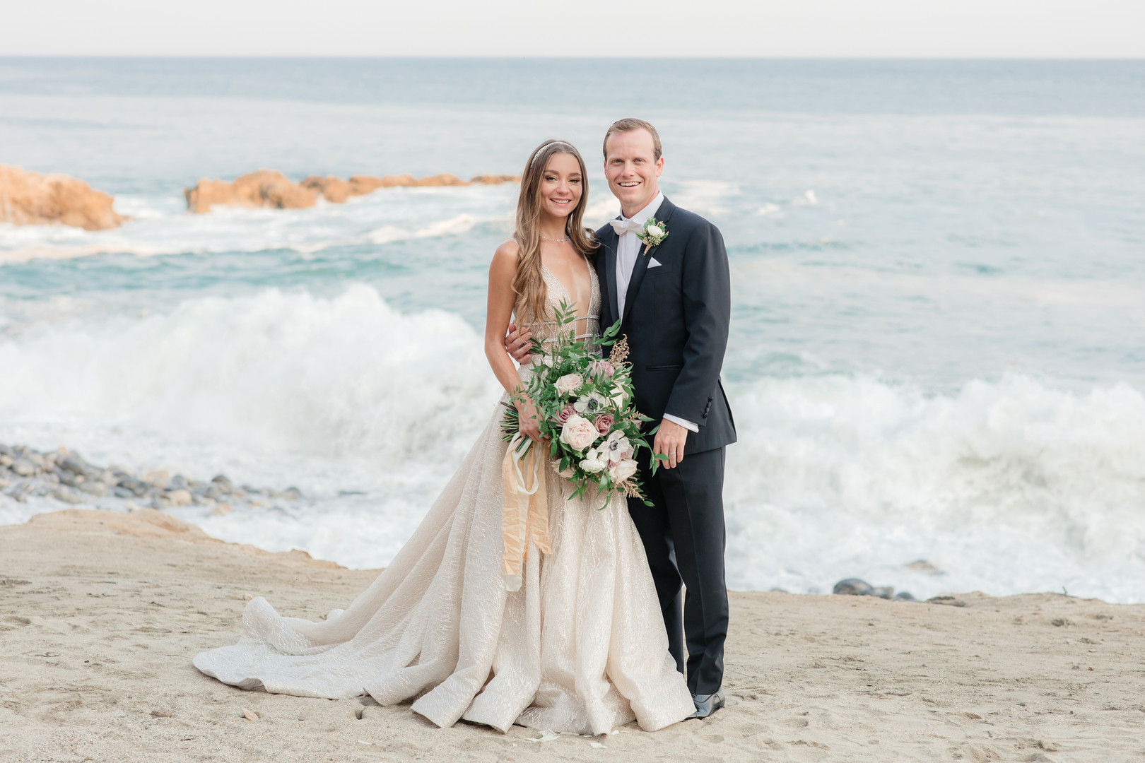 California beach wedding