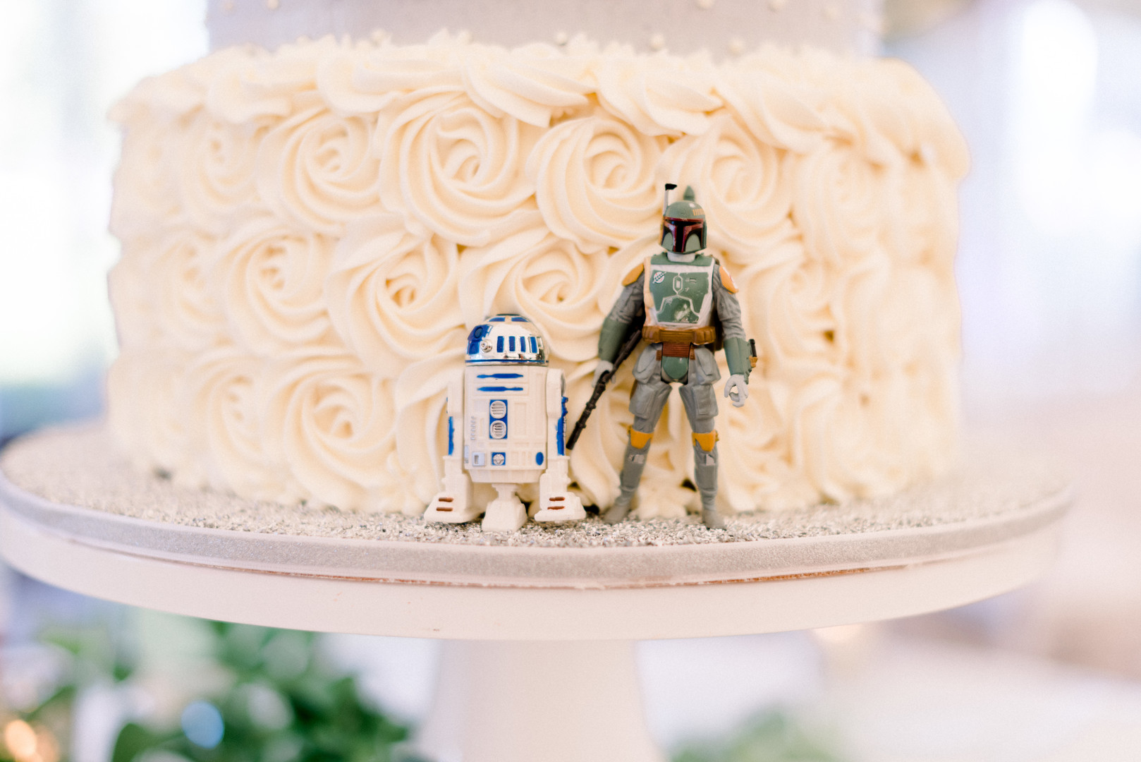 romantic Star Wars wedding