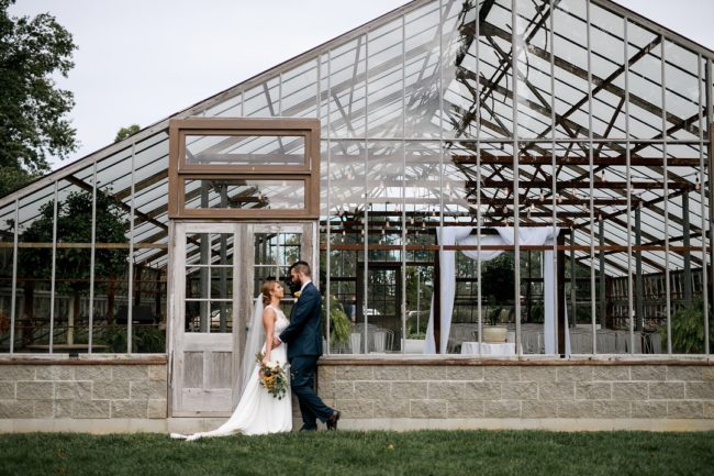 Ohio greenhouse wedding