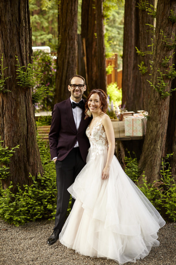 whimsical forest wedding