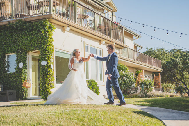California estate wedding