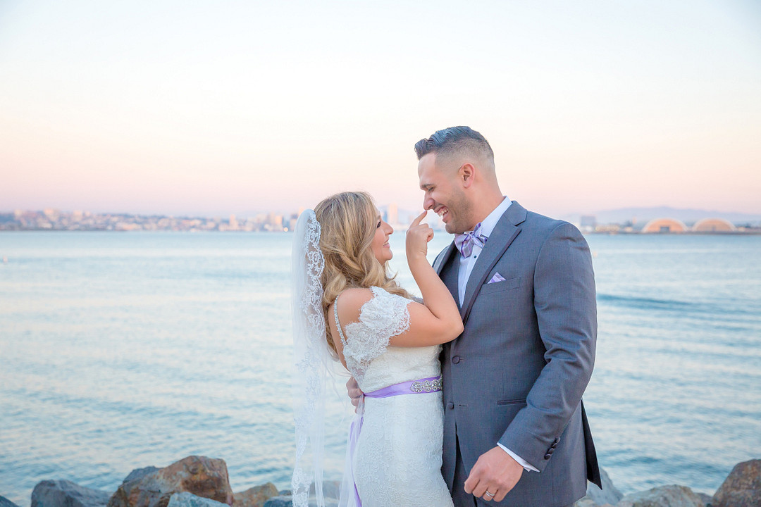magical waterfront wedding