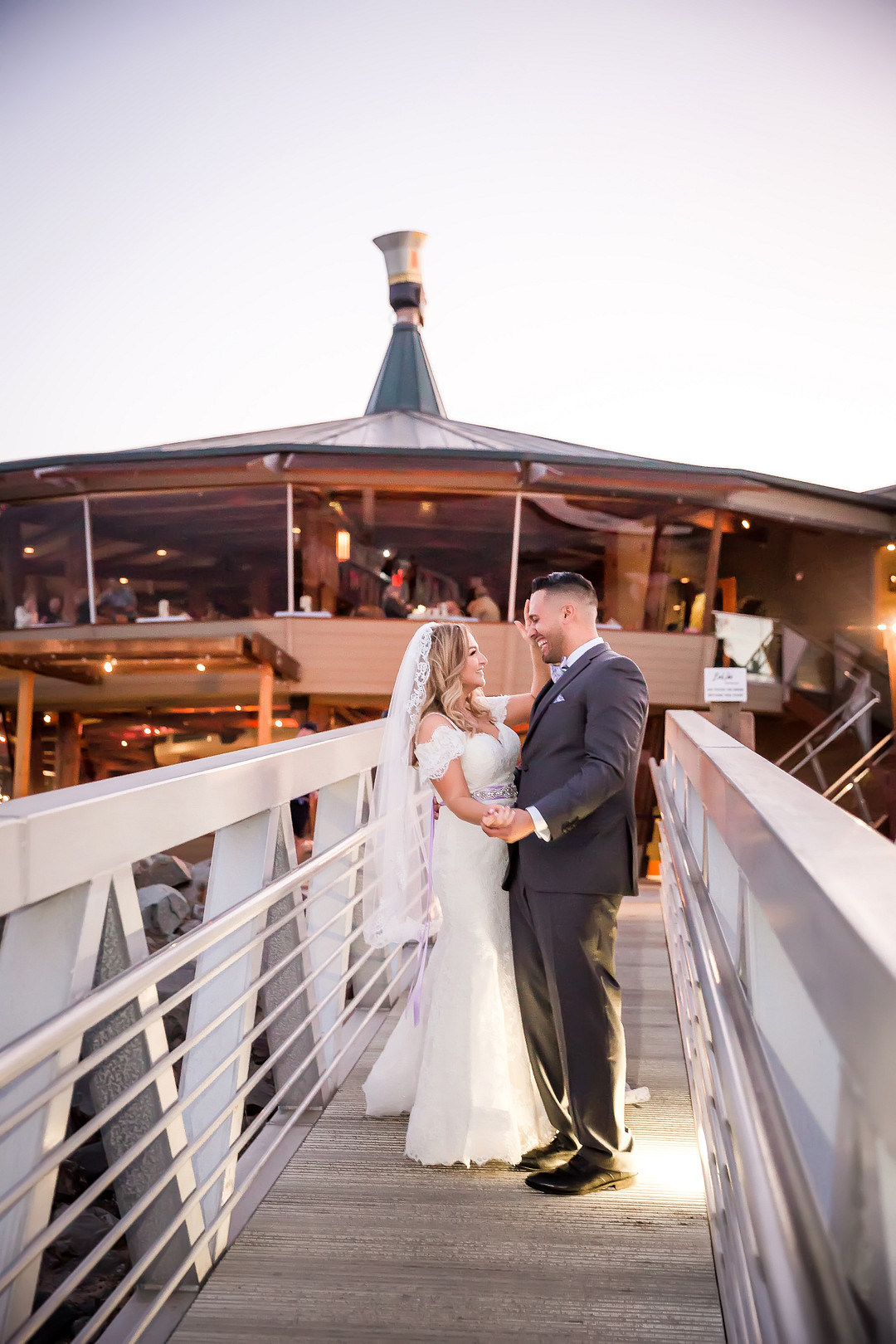 magical waterfront wedding