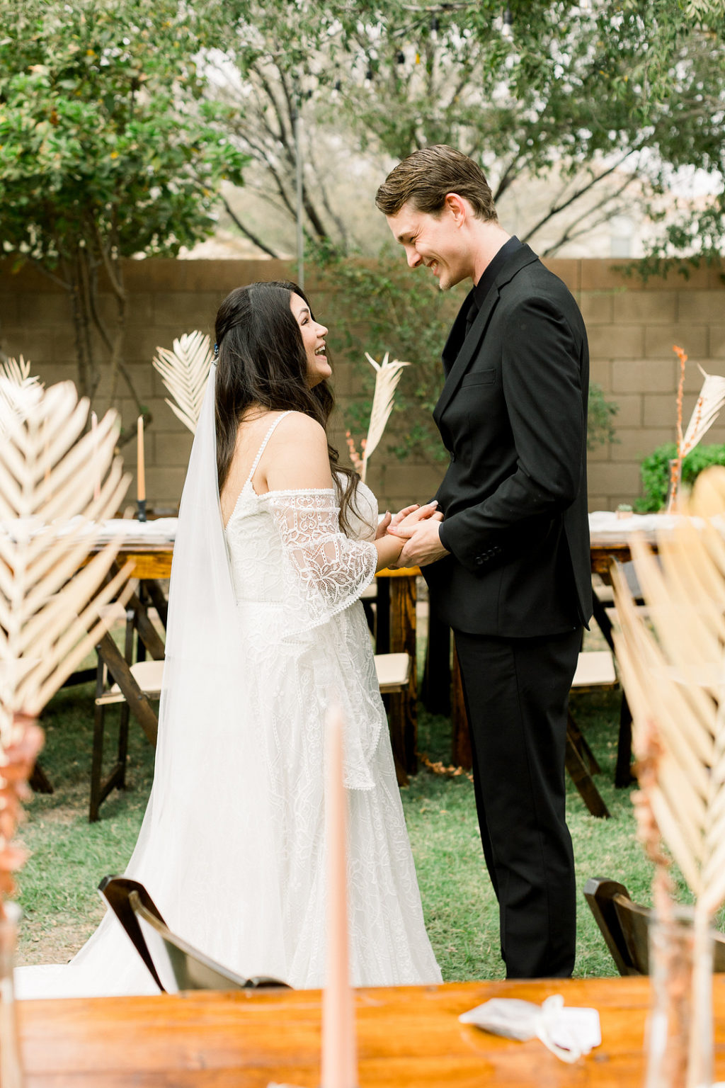 Joanna & Brandon's Poolside Ceremony