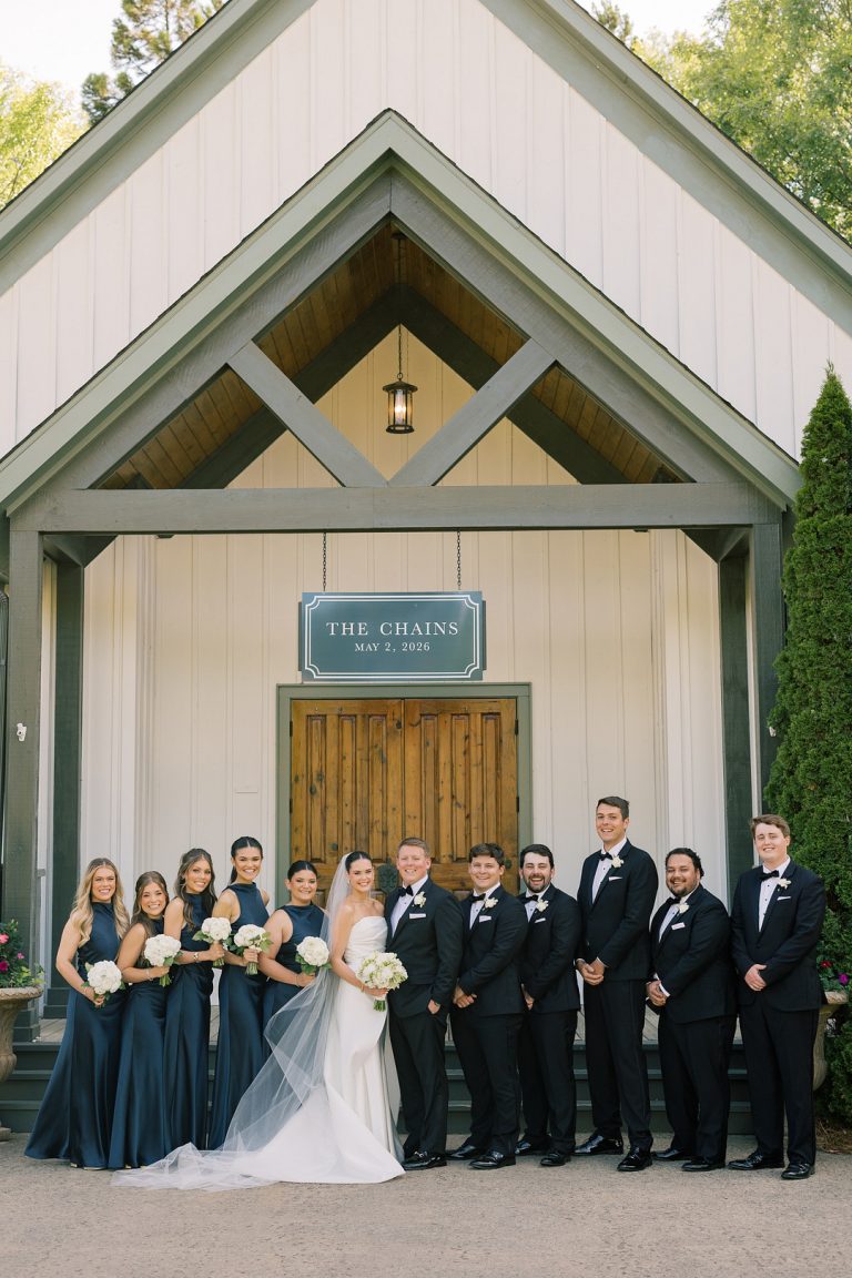 A Colorful Garden Wedding at Barnsley Resort in Adairsville, Georgia