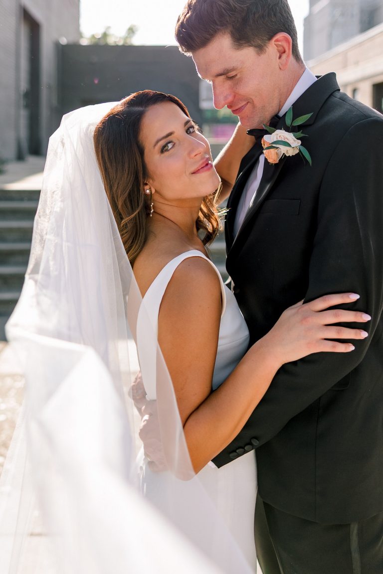 A Spring Wedding at The Cadillac Service Garage in Greensboro