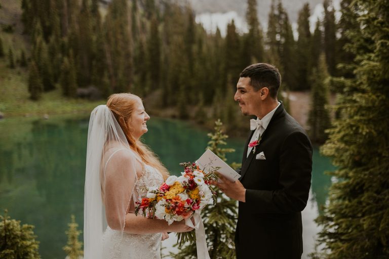 A Jeep Elopement in the San Juan Mountains Near Ouray, Colorado